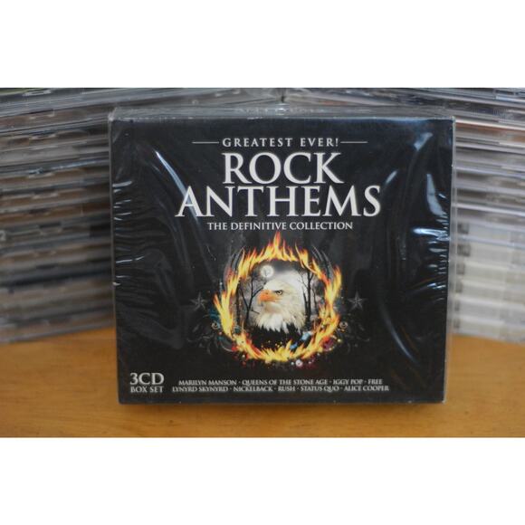 Greatest Ever! Rock Anthems The Definitive Collection 3CD Box Set Sealed Rush